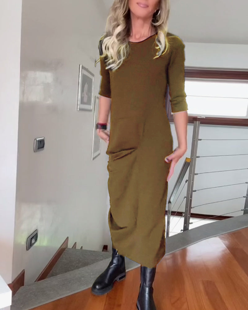 Solenne Elegantné Dlhé Šaty