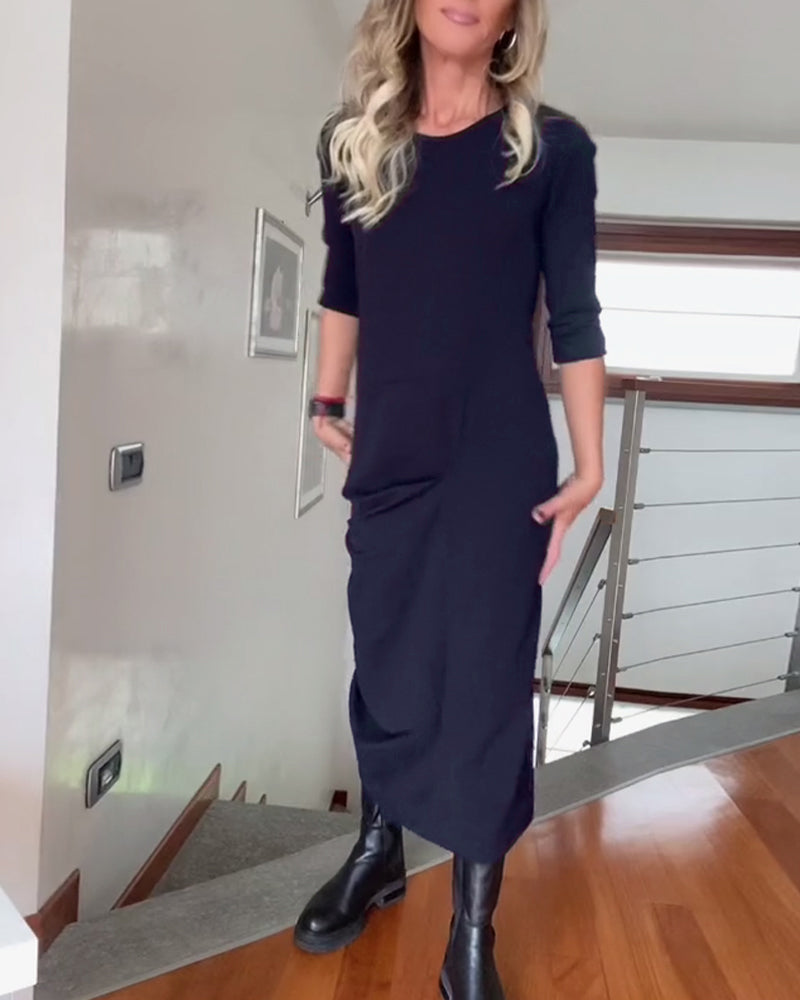 Solenne Elegantné Dlhé Šaty