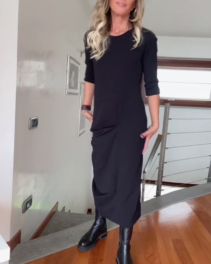 Solenne Elegantné Dlhé Šaty