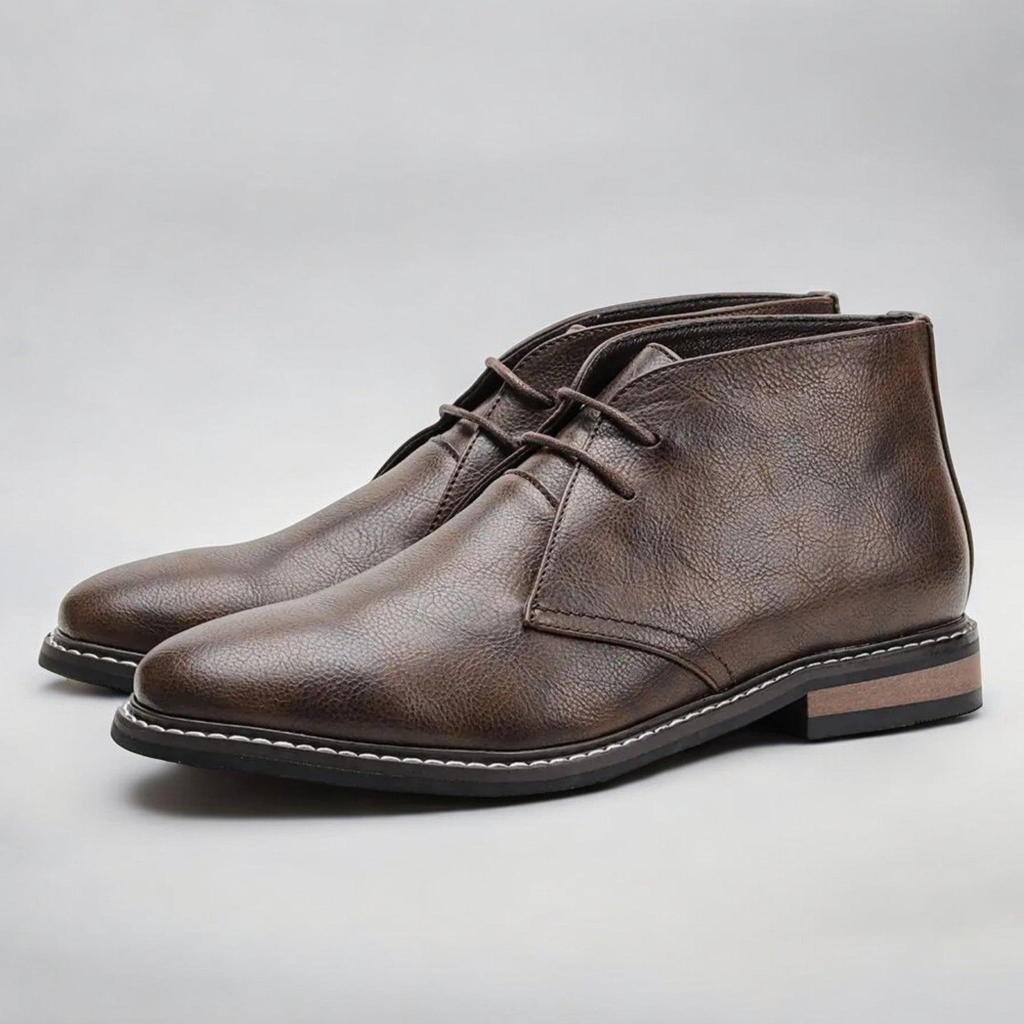 Herold™ | Elegantné kožené chukka topánky pre každodenné pohodlie
