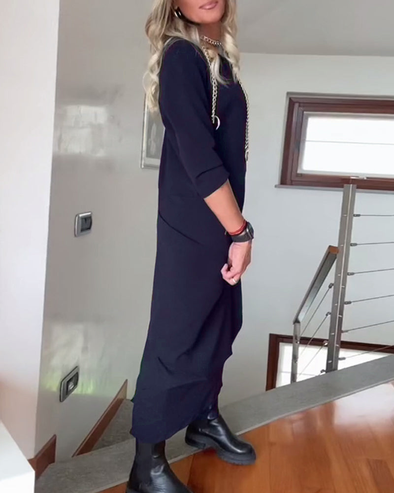 Solenne Elegantné Dlhé Šaty