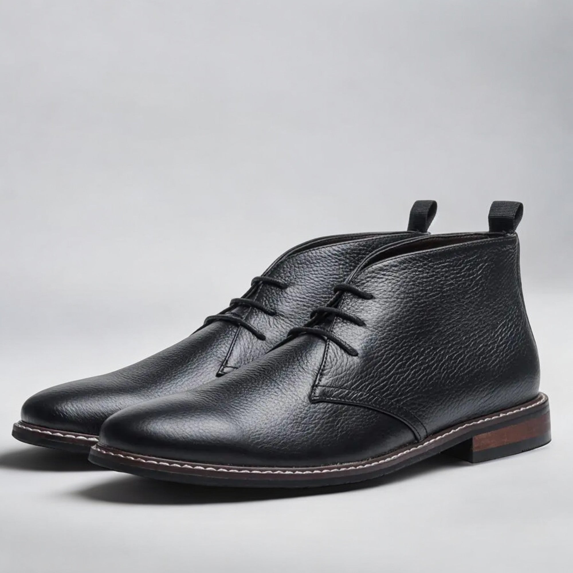 Herold™ | Elegantné kožené chukka topánky pre každodenné pohodlie