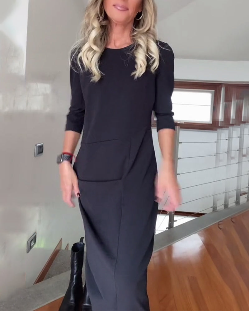 Solenne Elegantné Dlhé Šaty